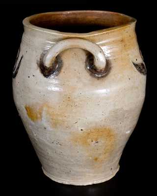 Rare Incised Stoneware Jar, attrib. Crolius Family, New York City, circa 1800