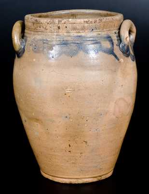 Fine WARNE & LETTS / 1806 / S. AMBOY N. JERSY Stoneware Jar