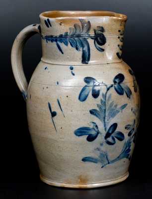 Fine 2 Gal. Baltimore Stoneware Pitcher, circa 1850