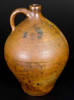 Rare Two-Gallon Misspelled Charlestown, Mass. Jug