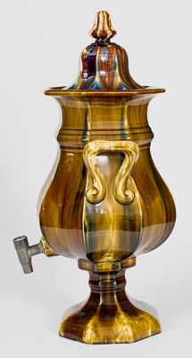 Unmarked Bennington Flint Enamel Covered Coffee Urn