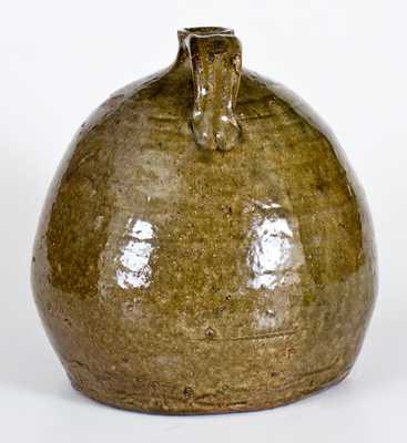 Exceptional WB (Washington Becham, Crawford County, GA) Stoneware Jug