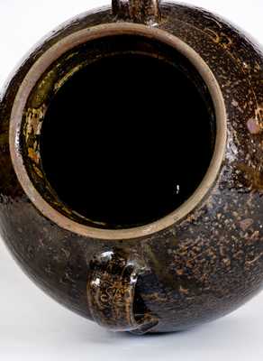 Fine 5 Gal. Crawford County, Georgia Double-Handled Stoneware Jar