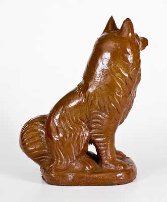 Scarce SUPERIOR CLAY CO. / UHRICHSVILLE, OH Sewertile Dog Figure