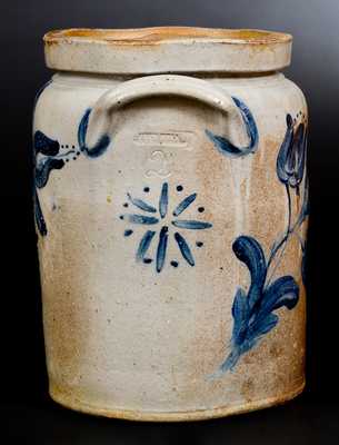 Very Fine JOHN BELL / WAYNESBORO 2 Gal. Stoneware Jar with Elaborate Decoration