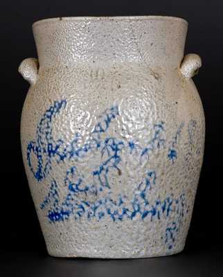 Very Rare S. BELL Stoneware Jar Inscribed