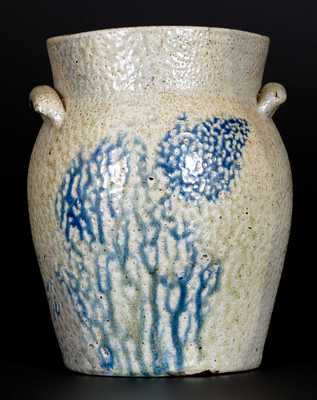 Very Rare S. BELL Stoneware Jar Inscribed