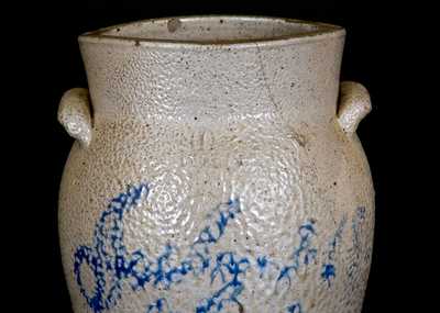 Very Rare S. BELL Stoneware Jar Inscribed 