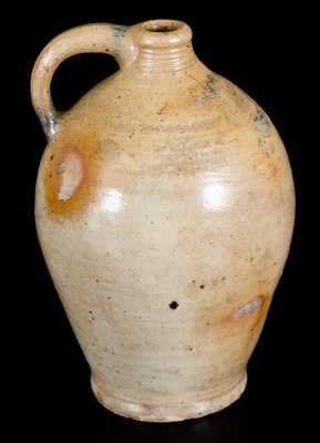 CORLEARS HOOK Stoneware Jug, Thomas Commeraw, Manhattan, circa 1810