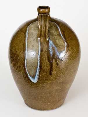 Very Fine 6 Gal. Daniel Seagle, Vale, Lincoln County, NC Stoneware Jug