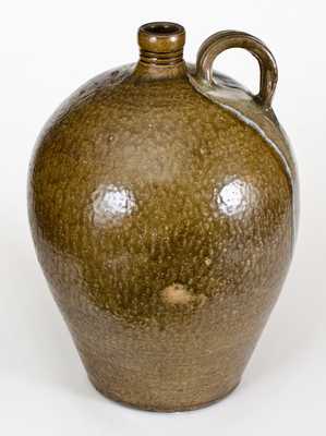 Very Fine 6 Gal. Daniel Seagle, Vale, Lincoln County, NC Stoneware Jug