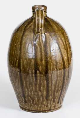 Daniel Seagle, Lincoln County, NC Stoneware Jug, Stamped 