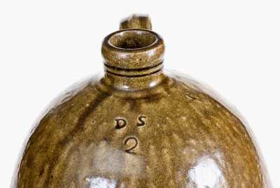 Daniel Seagle, Lincoln County, NC Stoneware Jug, Stamped 
