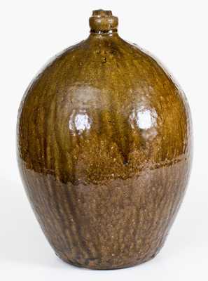 James Franklin Seagle, Vale, Lincoln County, NC Stoneware Jug, Stamped