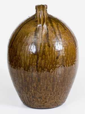 James Franklin Seagle, Vale, Lincoln County, NC Stoneware Jug, Stamped