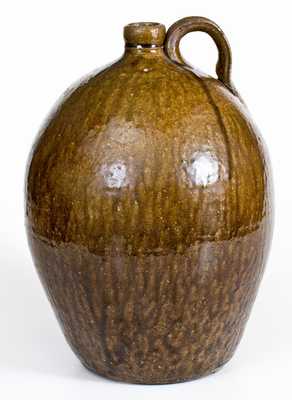 James Franklin Seagle, Vale, Lincoln County, NC Stoneware Jug, Stamped