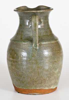 One-Gallon Alkaline-Glazed Stoneware Pitcher, probably Catawba Valley, NC origin