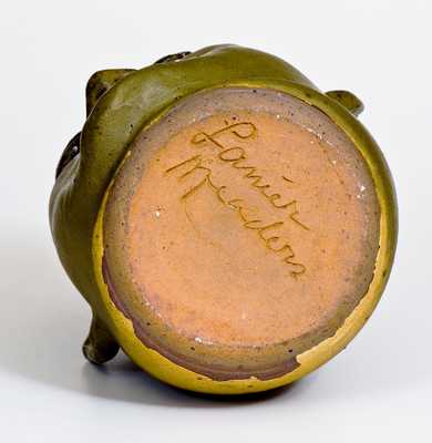 Lanier Meaders Stoneware Face Jug,  Cleveland, Georgia, circa 1980