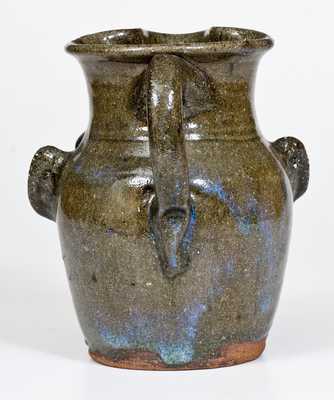 B.B. CRAIG / VALE, N.C. Stoneware Face Pitcher, circa 1975