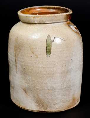Two-Gallon Stoneware Jar, Stamped
