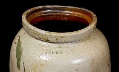 Two-Gallon Stoneware Jar, Stamped 