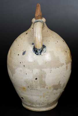 2 Gal. COMMERAWS / STONEWARE Jug with Impressed Decoration, Manhattan, circa 1810