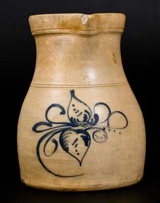 2 Gal. Stoneware Pitcher with Cobalt Decoration, Northeastern US, circa 1875