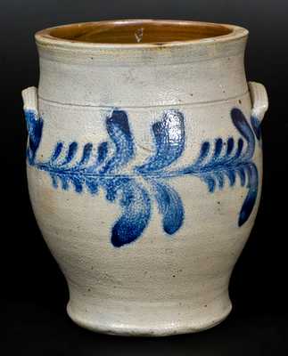 R.C.R. / PHILA. Stoneware Jar, Richard Remmey, Philadelphia, circa 1870