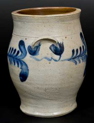 R.C.R. / PHILA. Stoneware Jar, Richard Remmey, Philadelphia, circa 1870