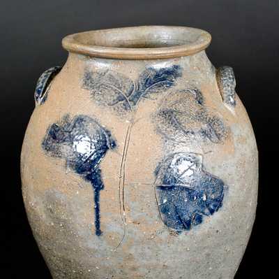 2 Gal. Stoneware Jar with Incised Decoration, Ohio River Valley Origin