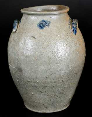 2 Gal. Stoneware Jar with Incised Decoration, Ohio River Valley Origin