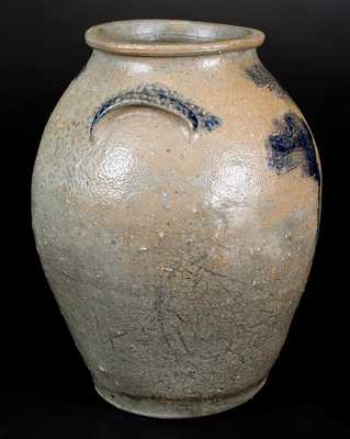 2 Gal. Stoneware Jar with Incised Decoration, Ohio River Valley Origin