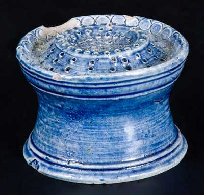 Very Unusual New York State Stoneware Sander Inscribed "I. J"