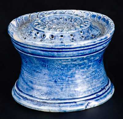 Very Unusual New York State Stoneware Sander Inscribed "I. J"