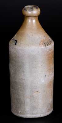 Baltimore Stoneware Bottle Marked BOSTON R. BEER / COLE & CO