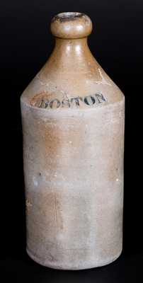 Baltimore Stoneware Bottle Marked BOSTON R. BEER / COLE & CO