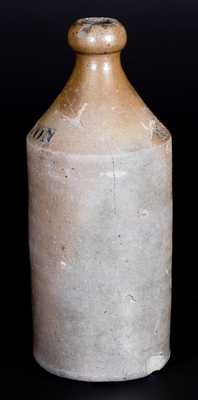 Baltimore Stoneware Bottle Marked BOSTON R. BEER / COLE & CO
