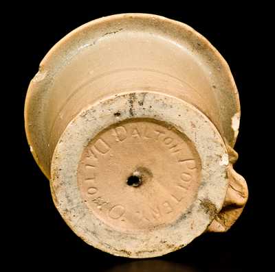 Lot of Four: Assorted Stoneware Mugs incl. 18th Century Jar, Two Mugs, DALTON, OHIO Birdhouse