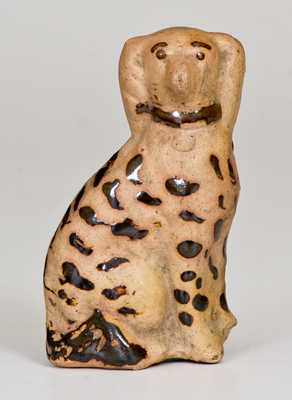 Unusual Miniature Tanware Spaniel, Greensboro or New Geneva, PA