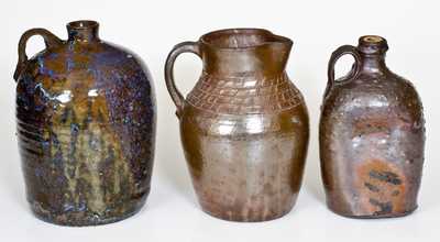 Lot of Three: Southern Stoneware Vessels