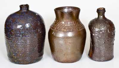 Lot of Three: Southern Stoneware Vessels