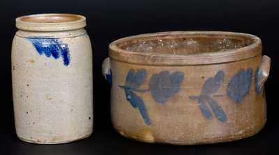 Lot of Two: Mid-Atlantic Stoneware