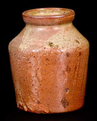 Small-Sized Maine Redware Jar