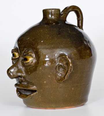 Lanier Meaders Stoneware Face Jug