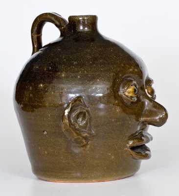 Lanier Meaders Stoneware Face Jug