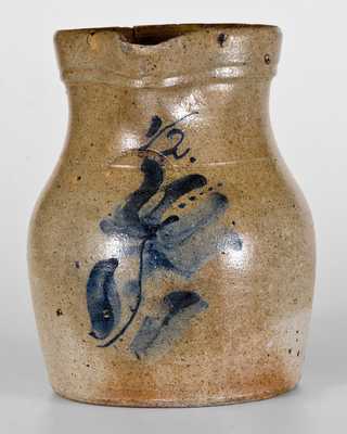 1/2 Gal. Stoneware Pitcher Stamped "UNION POTTERY / NEWARK, N.J. / J. ZIPF, PROP"R.,"
