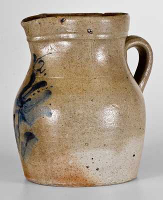 1/2 Gal. Stoneware Pitcher Stamped "UNION POTTERY / NEWARK, N.J. / J. ZIPF, PROP"R.,"