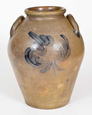 Two-Gallon att. Ingell Pottery, Taunton, MA Stoneware Jar