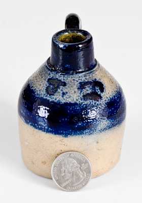 Fine Miniature Stoneware Jug Inscribed 