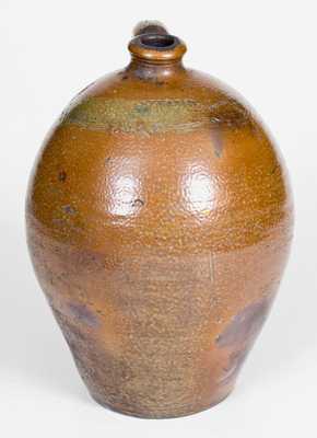 Attrib. Branch Green, Philadelphia, PA Stoneware WINE jug, c1810's